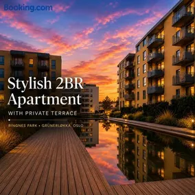Premium Oslo City Center Apartment with Terrace - Image 1