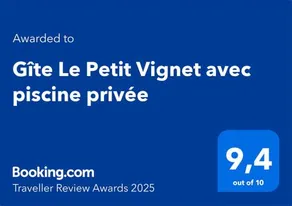 Gîte Le Petit Vignet avec piscine privée - Image 2