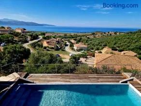 Modern villa 5 double bedrooms, new AC, private pool and stunning view 800 m from beach - Image 4