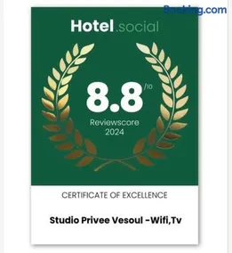 Studio privée Vesoul -Wifi,TV,Clim,Parking gratuit - Image 4