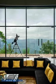 SaffronStays Glasshouse Celeste, Ranikhet - luxurious glass villa with breathtaking views - Image 5