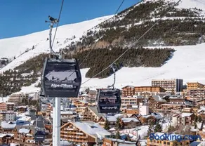 Le Val d'Huez, Vue sur le Village et le Domaine - Image 4