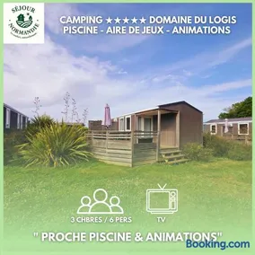 Mobilhome basic 3ch-6p avec TV - Camping 5 étoiles - 35 - Image 1