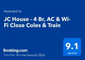 JC House - 4 Br, AC & Wi-Fi Close Coles & Train - Image 2