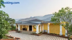 SaffronStays Zokaa - 3BR European-style villa with pool, den & open-sky shower near Imagicaa & Pali - Image 1