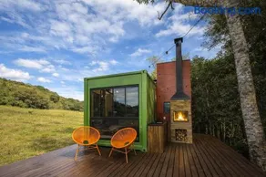 Cabana estilo Glamping com Banheiras Quente e Vista às Montanhas - Image 3