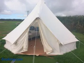 Hawk's View Bell Tent at Higher Hawksland Farm - Image 2