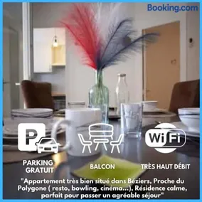 Le Cyprès - Appartement idéal pour vos vacances ou vos déplacements professionnels à Béziers - Image 1