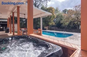 Pool and Hot Tub Oasis with Coastal Vibes Near AU - Image 1