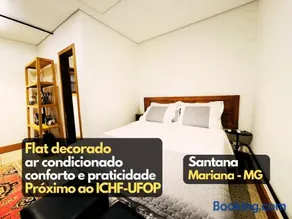 Flat1 decorado ar condicionado próx UFOP Mariana MG - Image 2