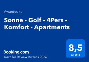 Sonne - Golf - 4Pers - Komfort - Apartments - Image 2
