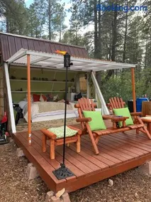 Convertible A-Frame Glamping Cabin Zion National Park - Image 5