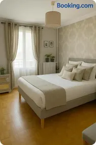7 Guests, couchages- parking inclus- proche métro at door- 8min Paris - Image 3