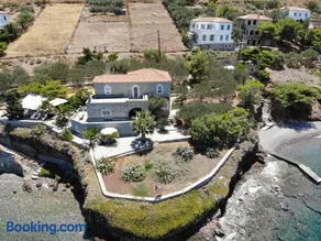 Lady of Hydra Villa, sea front view, private beach - Image 1