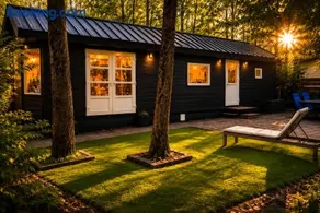 Vakantiehuisje 112 - Chalet met airco en bostuin - Image 1