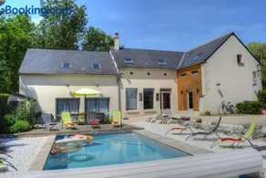 Les Prairies du Val d'Amboise Grand Gite 15 pers avec piscine - PMR - Image 1