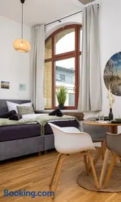 STRANDLOFT Chemnitz Apartment mit gratis Tiefgarage & Balkon- Fitness & Sauna direkt nebenan - Image 3