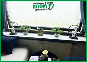 Deine Pension, Multi Room P2, 2-3 beds, 15qm, Check-in 4PM till 5AM - Image 2