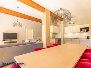Duplex 4 chambres avec piscine, spa et parking aux Arcs 1800 - Image 4