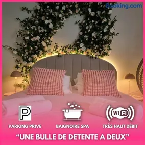 Bulle Florale avec balnéo privée 10 min Rennes - Image 3