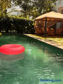 Big Pvt Pool & Garden 3BHK Villa, Morjim Beach 10-14mts - Image 3