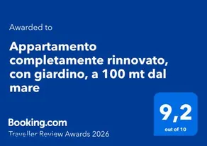 Appartamento rinnovato, con giardino e parcheggio, a 100 mt dal mare - Image 2