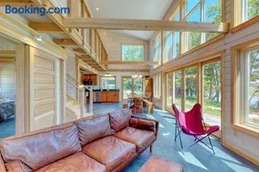 Bayfront home with gorgeous water views, dock, outdoor patio, fireplace - Image 2