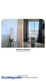 Grand studio - clim mobile et ventilateur - parking - Image 2