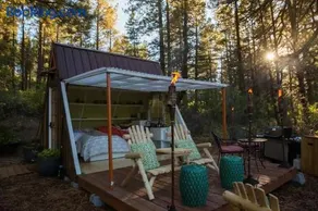 Convertible A-Frame Glamping Cabin Zion National Park - Image 2