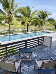 10_Biệt thự Cao cấp View Hồ_350m2 BBQ hồ bơi sân vườn_gần cầu ra biển - Image 2