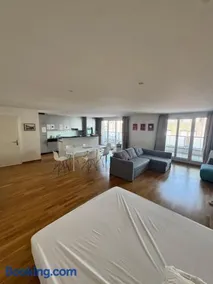 New Penthouse Loft with Rooftop Terrace 50sqm, Hot Tub, Open Kitchen Island, 2 BR, City Center - Image 1