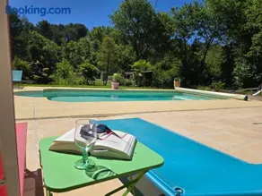 studio à la campagne avec piscine - Image 1