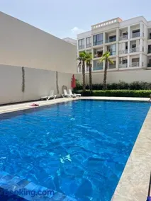 Studio Luxe Bouznika Beach Piscine, Clim, Wi-Fi ,Check in 24h Plage 5 min - Image 3