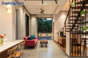 Seven Sands I Oak Wood I Pvt Pool - 2 BHK Duplex - Image 1