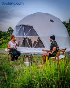 Unique Glamping Experience & Romantic Dome with Nature Escape and River - Image 3