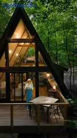 Wilewood A-Frame, Romantic Treehouse Getaway, Hot Tub - Image 4