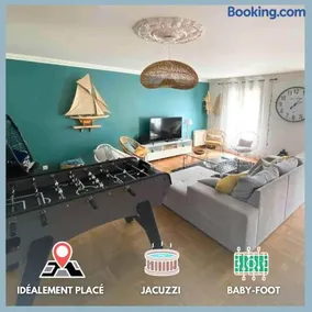 ღ Escale bleu - Extérieur, Baby foot & Wifi - Image 1