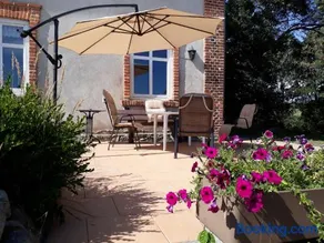 Camera privata con terrazza e barbecue | Vista sul giardino - Image 3
