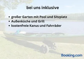 Cottage an der Müritz - großer Garten mit Pool - Außenküche und Grill - Kanus und Fahrräder kostenfrei - Image 3