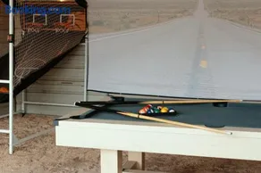 Game Barn, Cowboy Pool, 17ft Movie Screen - sleeps 10 - Image 3