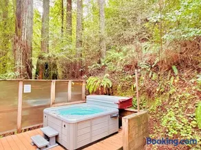 Cozy cabin deep in the redwoods with WiFi and Hot Tub - Image 3