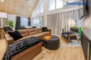 Entracte Spa prive Vue sur le boise Chalet premium pour 10 personnes - Image 2