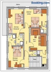 Twin room, shower or bath, toilet, good as new - Image 2