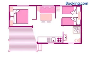 Mobil-Home Confort 4pers. Mercantour - Image 2