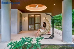 SaffronStays Sea Breeze - Pet Friendly Luxury 4BR Pool Villa, Game Room & Terrace near Saral Beach, Alibaug - Image 2