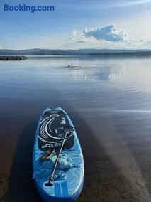 Cabin with lake view, Beach, Rowboat, canoe - Image 4