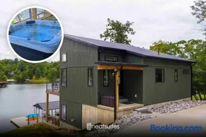Lakefront Home with Dock - Hot tub - 7 miles to Ark - Image 1