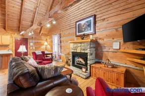 Romantic Cabin Getaway - King Bed - Fast Wi-Fi - Pet-Friendly - Image 2