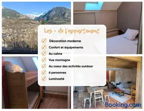 Camp de base idéalement situé à 5 mn de Briançon duplex 6 personnes - Image 2
