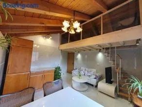 The Modern Mezzanine Loft with spiral staircase - Image 2